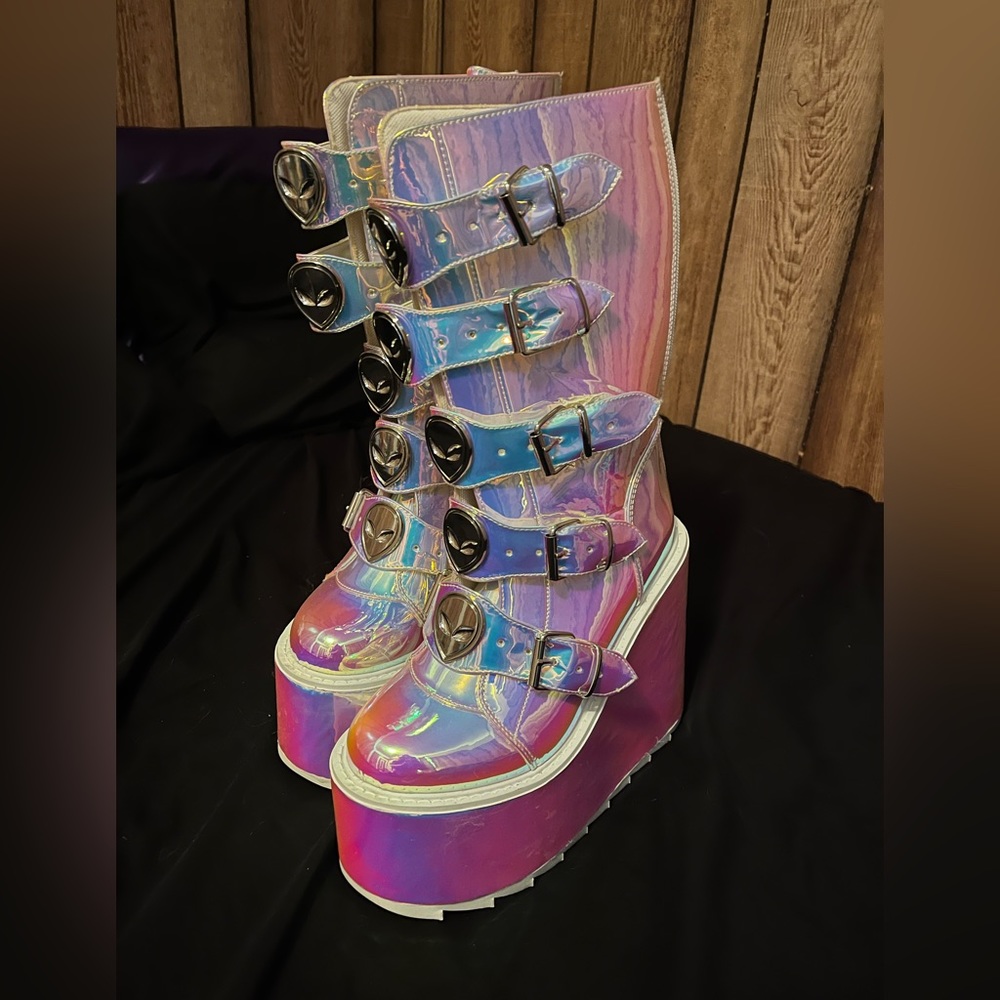 YRU DUNE Platform Boots